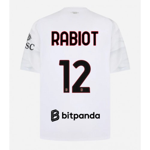 AC Milan Adrien Rabiot #12 Udebanetrøje 2026-27 Kortærmet